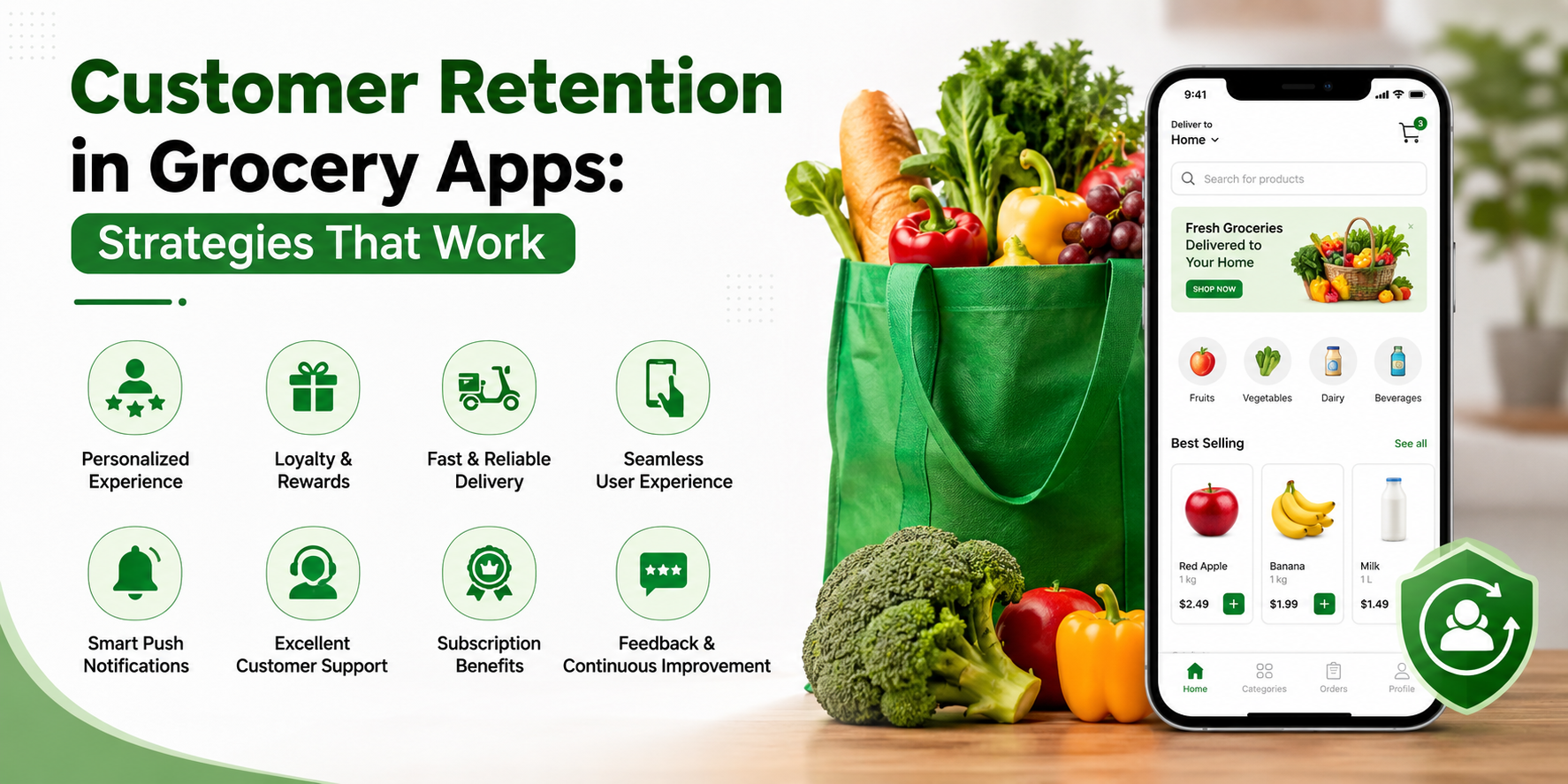 Customer Retention in Grocery Apps: Strategies That Work